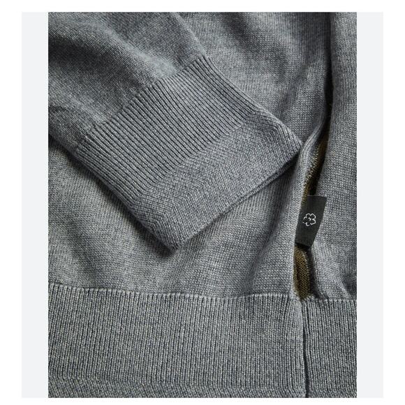 Ted Baker Cardiff Merino Wool Crew Neck Jumper Sweater Grey Size 6 XXL NWT - Picture 6 of 16